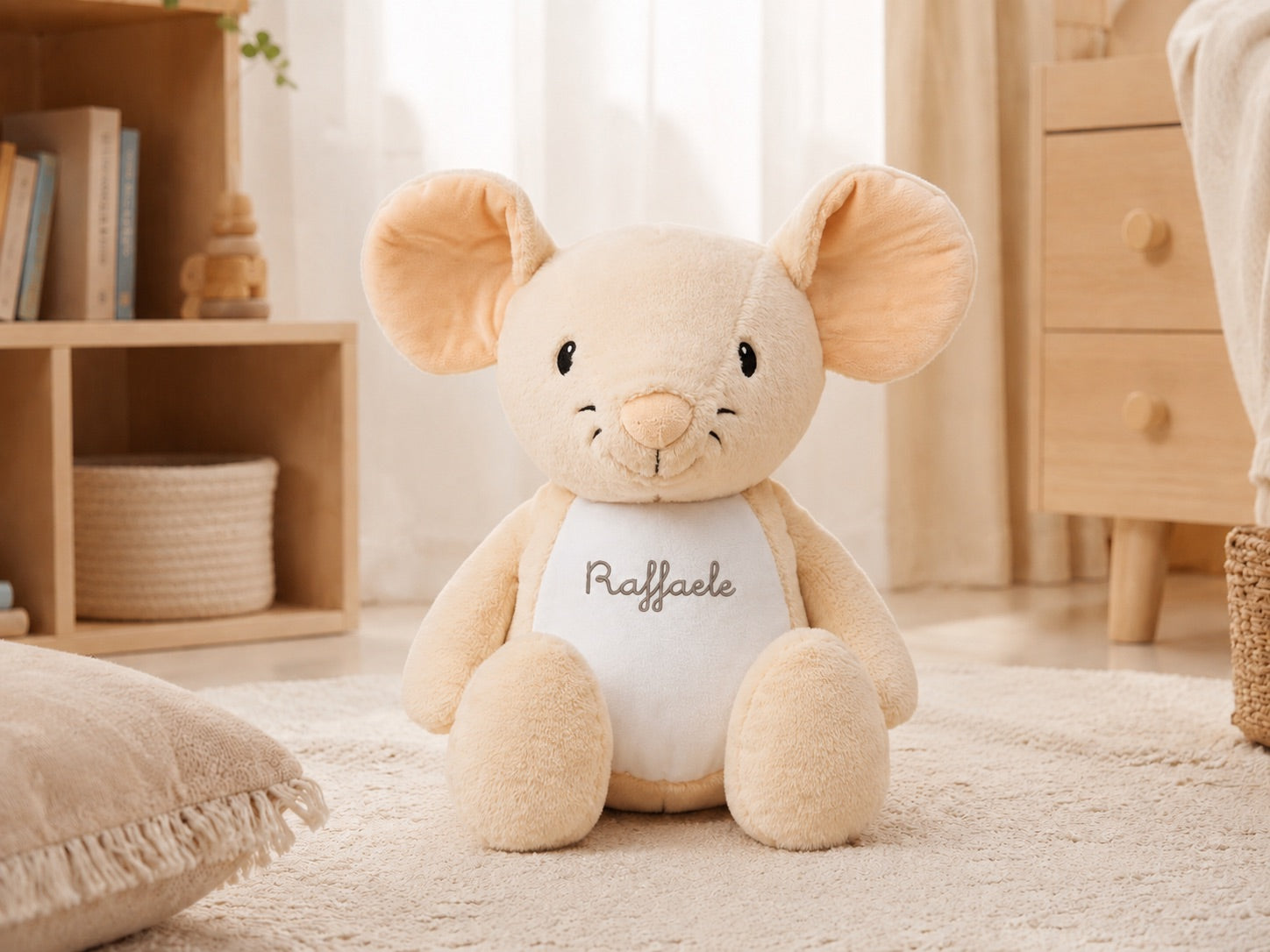 Peluche "Singe" 42cm avec prénom brodé
