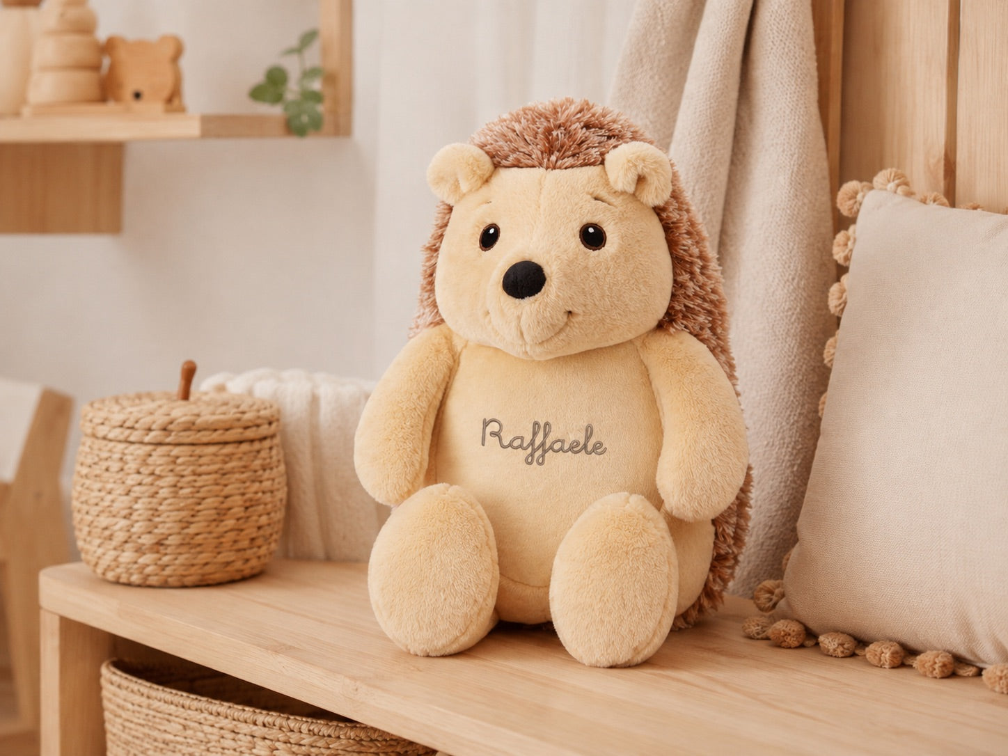 Peluche "Singe" 42cm avec prénom brodé
