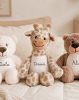 Peluche Animaletti 19cm con Nome Stampato
