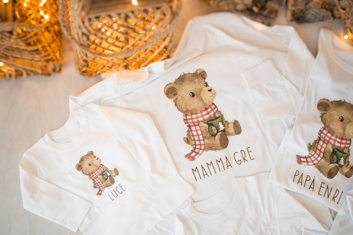 Maglietta "Xmas" Set Famiglia – mimistudio1