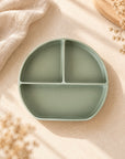 Coffret nourriture bébé Olive avec bavoir personnalisé