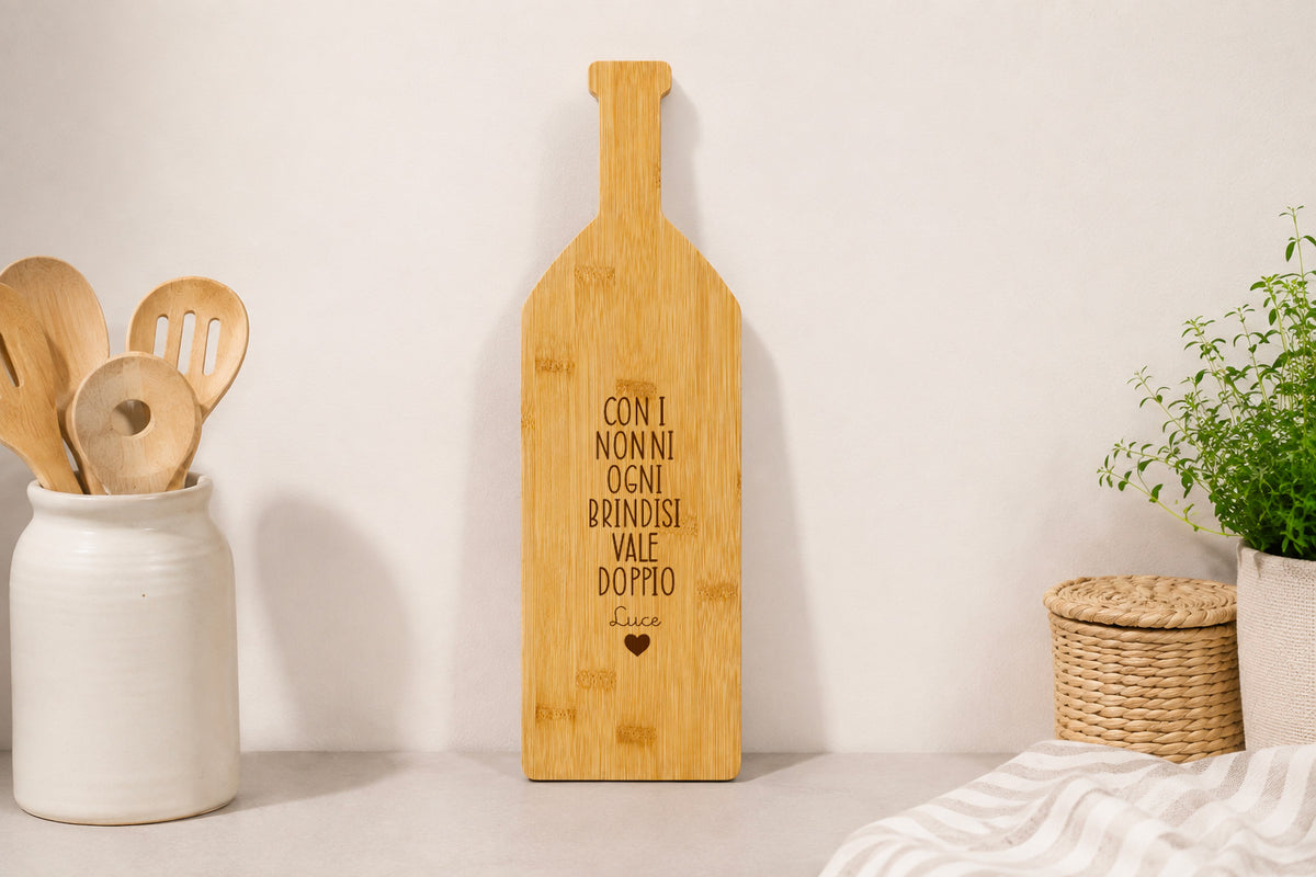 Planche à découper apéritif personnalisée