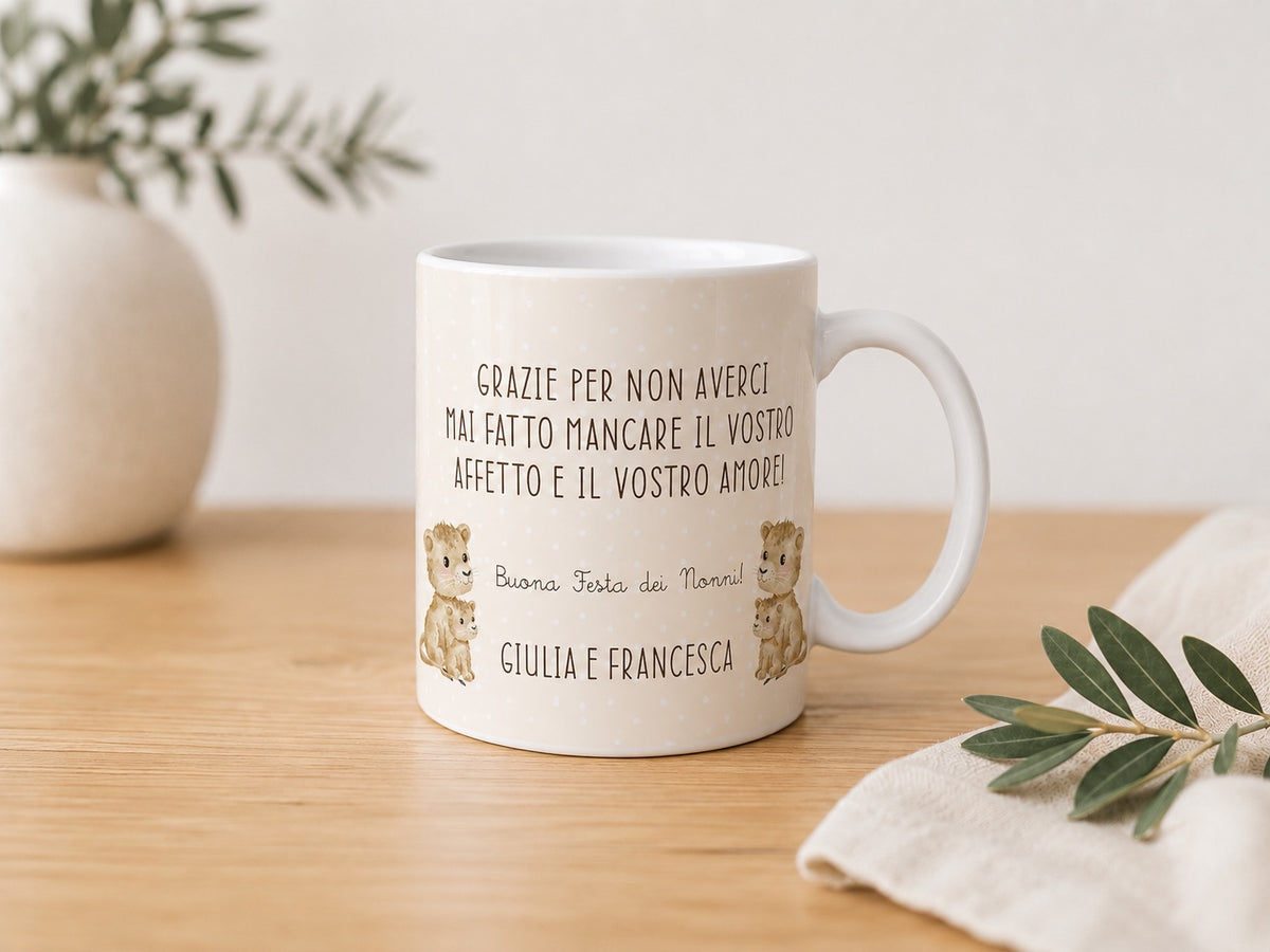 Tazza con dedica personalizzata
