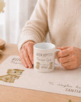 Set Tovaglietta + Tazza con Dedica Personalizzata