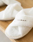Pantofole sposa e damigelle personalizzate