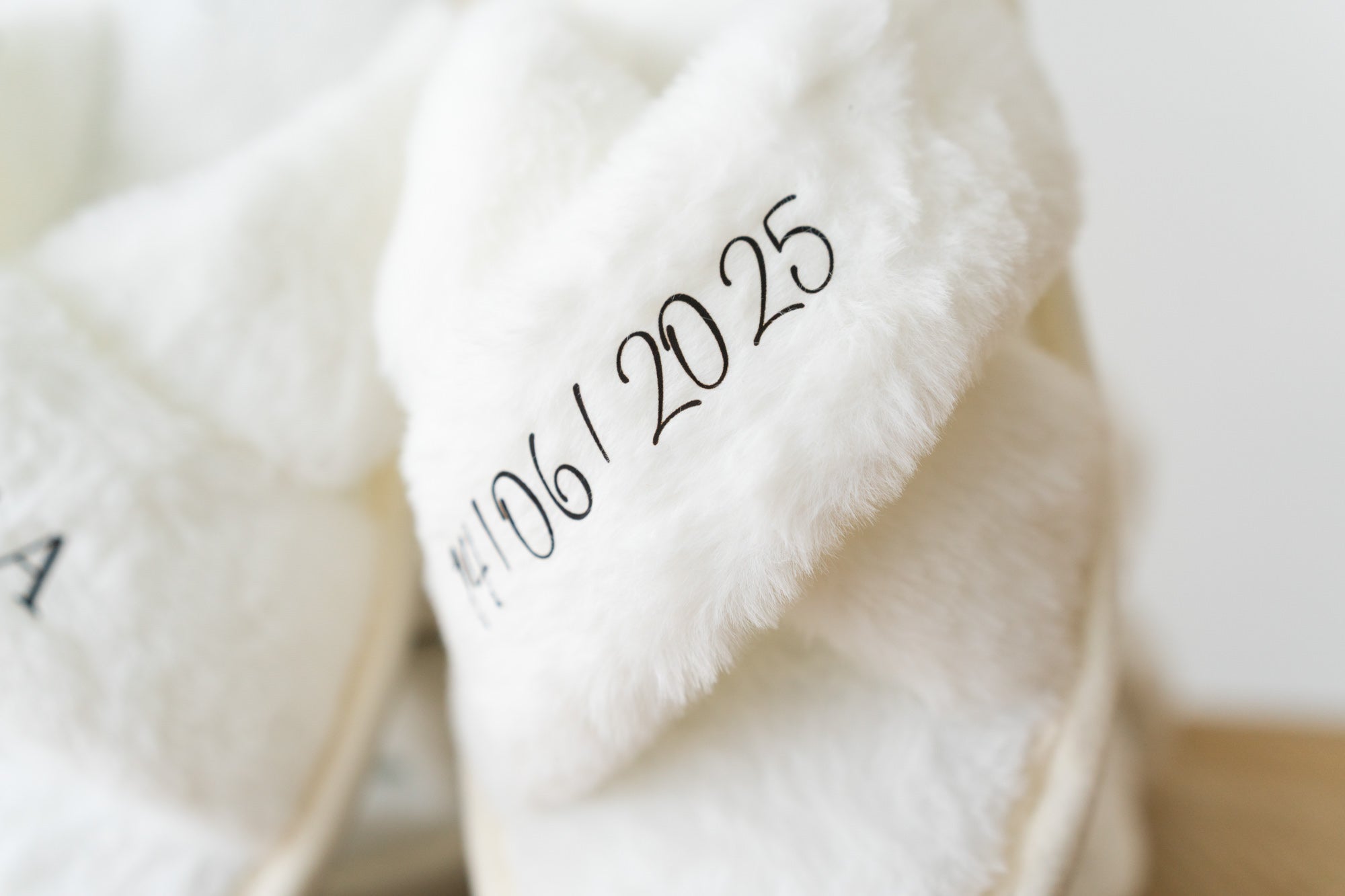 Pantofole sposa e damigelle personalizzate