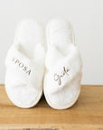 Pantofole sposa e damigelle personalizzate