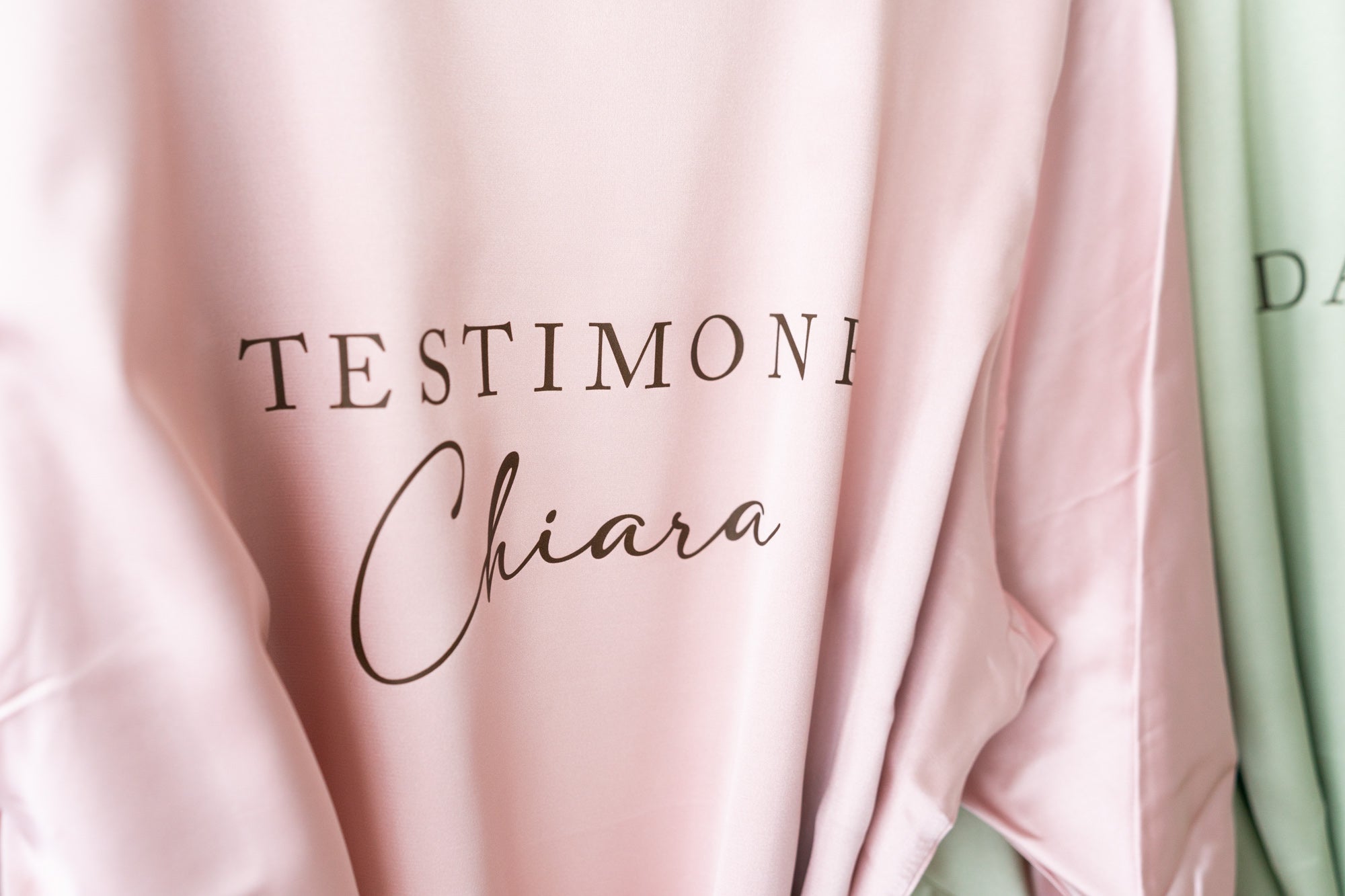 Vestaglia Personalizzata per Sposa e Damigelle
