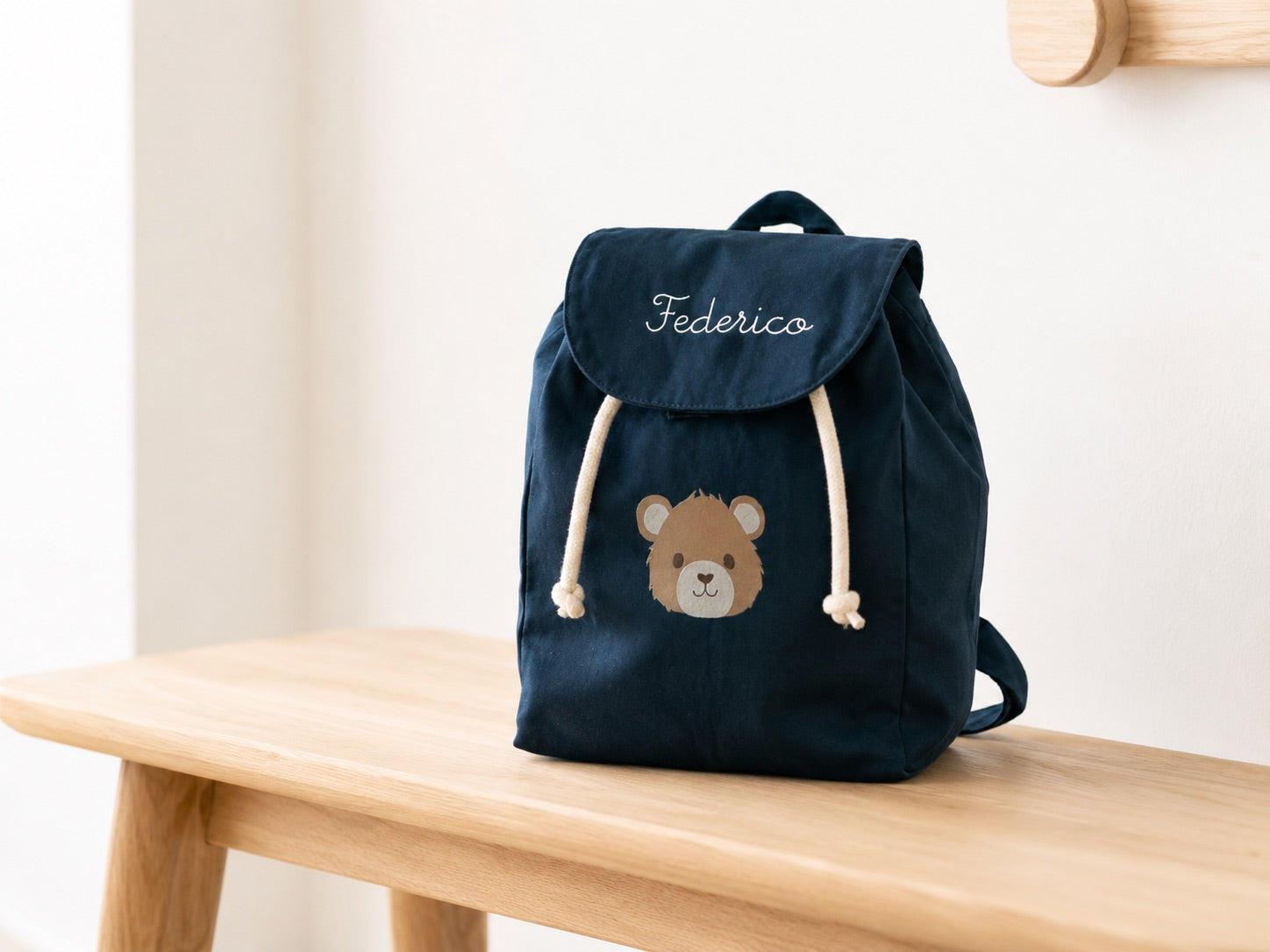 Zaino Bambino con Ricamo Personalizzato