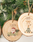 Pallina di Natale in legno - mimistudio